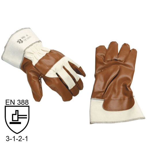 Picture of Cowhide Gloves 9001 With Nitrile