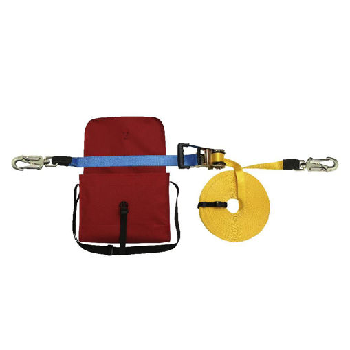 Picture of Horizontal anchor line (horizontal belay line) with adjustable length + Bag