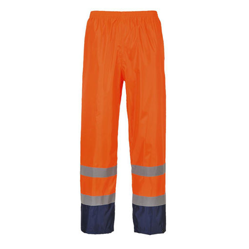 Picture of Bi Color Water Resistant Trouser With Reflective Stripes H444