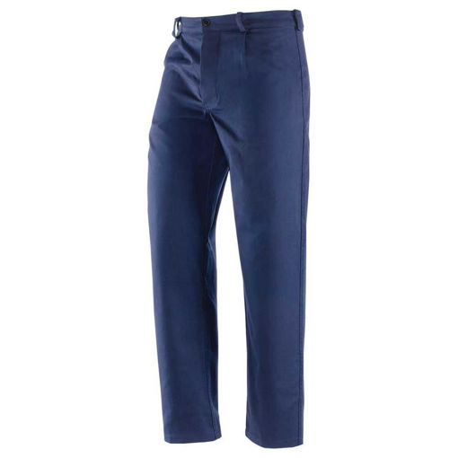 Picture of 100% Sanforized Cotton Work Trousers 270gr 435220 Blue