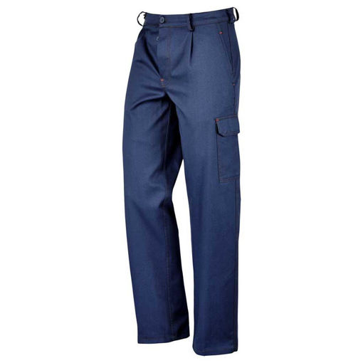 Picture of Work Trouser 100% 270 gr 435225 With Pockets Blue