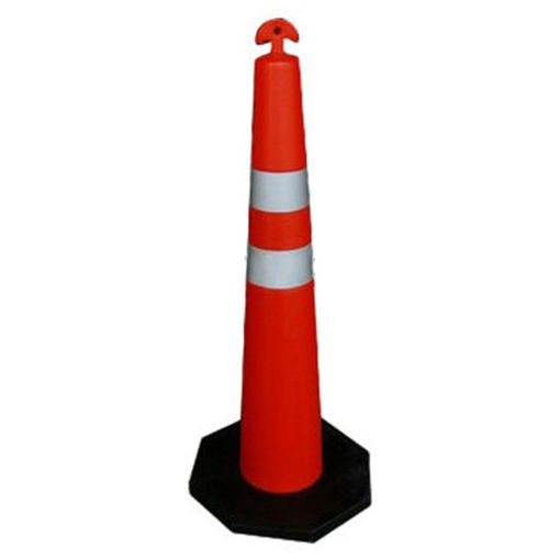 Picture of OWP308 TRAFFIC WARNING POST 1.10 ΥΨΟΣ ME ΒΑΣΗ 7 ΚΙΛΑ