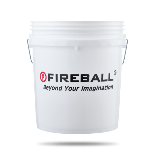 Picture of FIREBALL WASH BUCKET WHITE 18L & GRIT TRAP